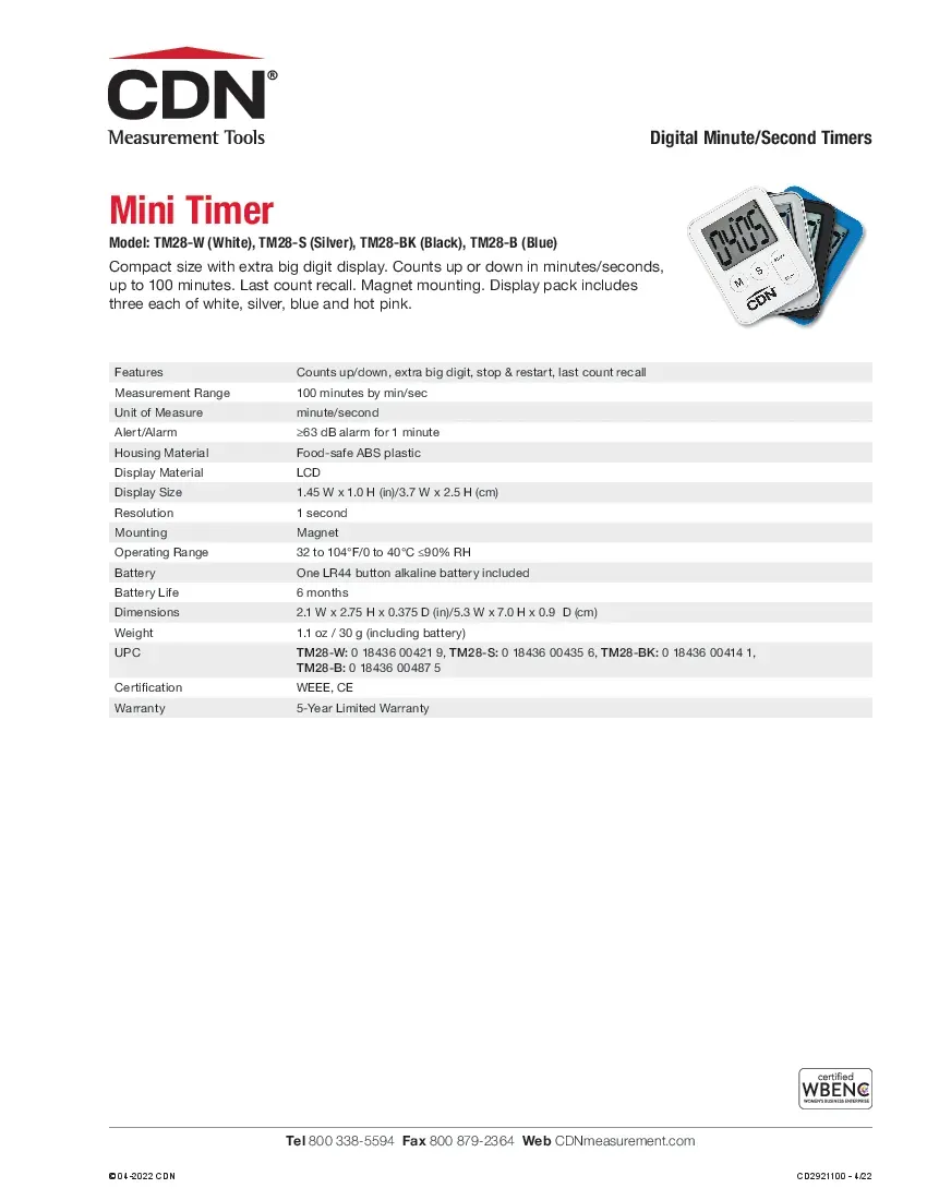 cdn-measurement-tools-tm28-s-timer-mini-100-minutes-by-min-sec-silver-specs-2604144es7oy.pdf