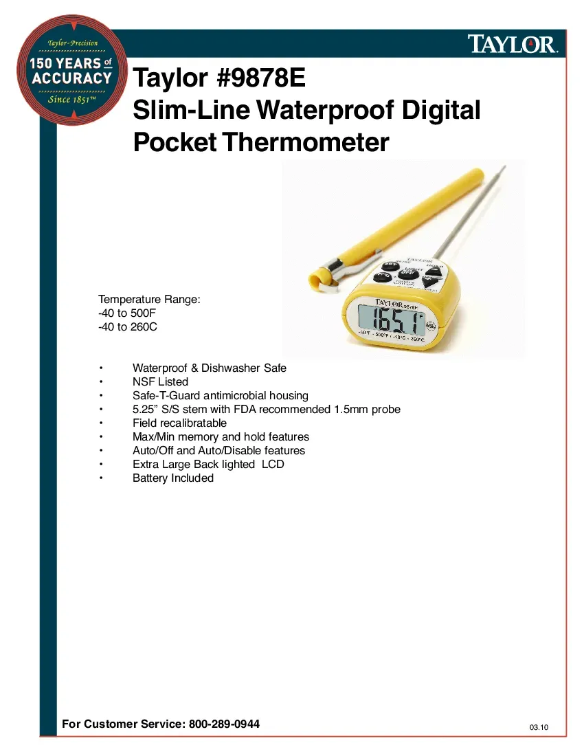 taylor-precision-9878e-thermometer-pocket-waterproof-specsheet-2607109jlo3c.pdf