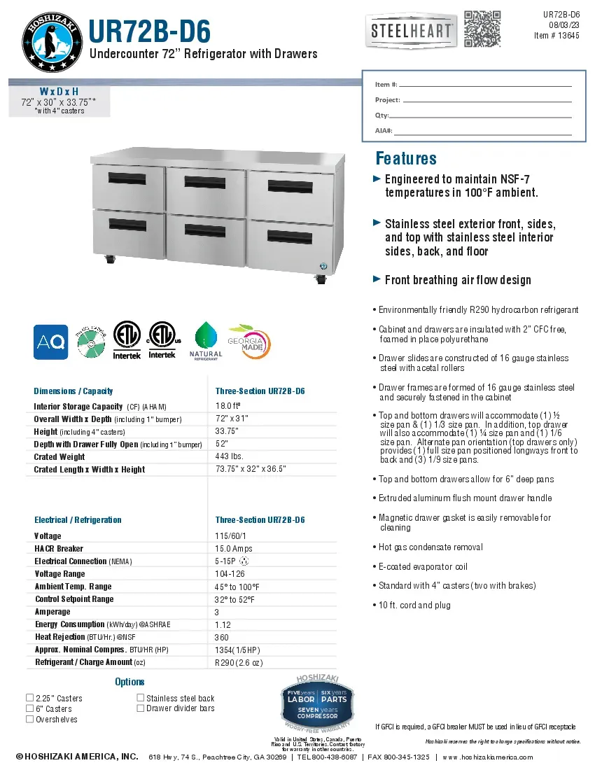 hoshizaki-ur72b-d6-refrigerator-undercounter-reach-in-specsheet-260416bo4hx1.pdf