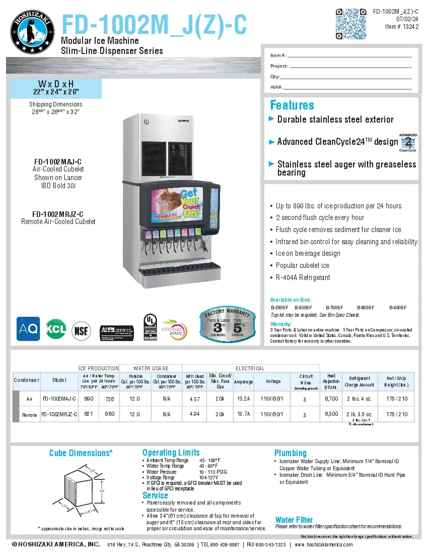 hoshizaki-fd-1002mrjz-c-ice-maker-nugget-style-specsheet-2604162nbwq1.pdf