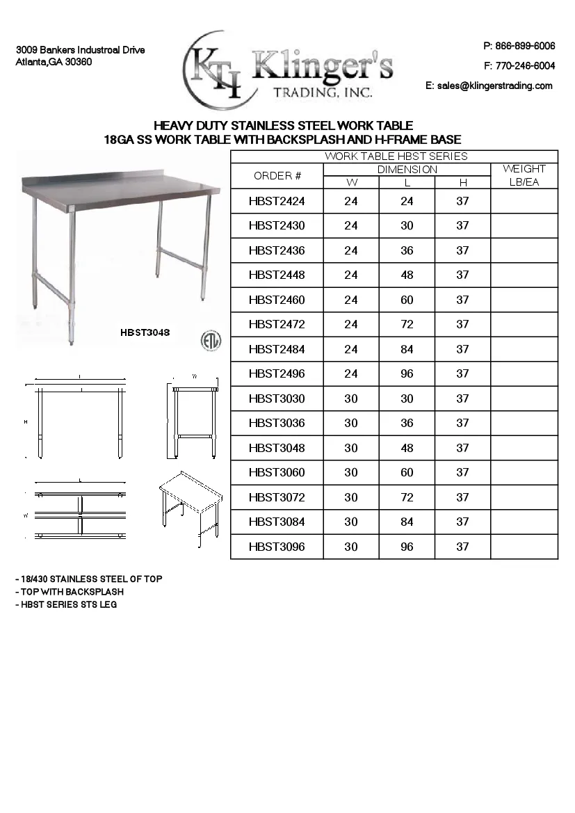 klingers-trading-hbst2448-work-table-40-48-stainless-steel-top-specsheet-260222p7x1bh.pdf