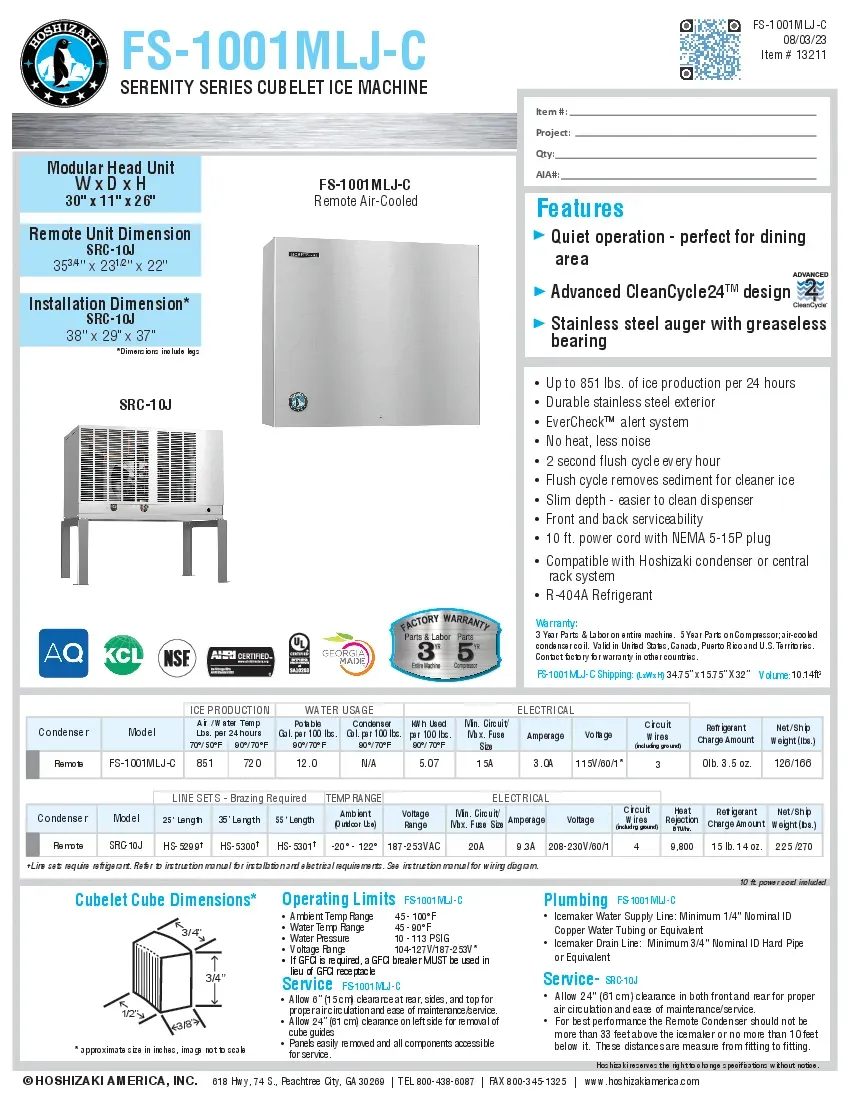 hoshizaki-fs-1001mlj-c-ice-maker-nugget-style-specsheet-2604160bxzsv.pdf
