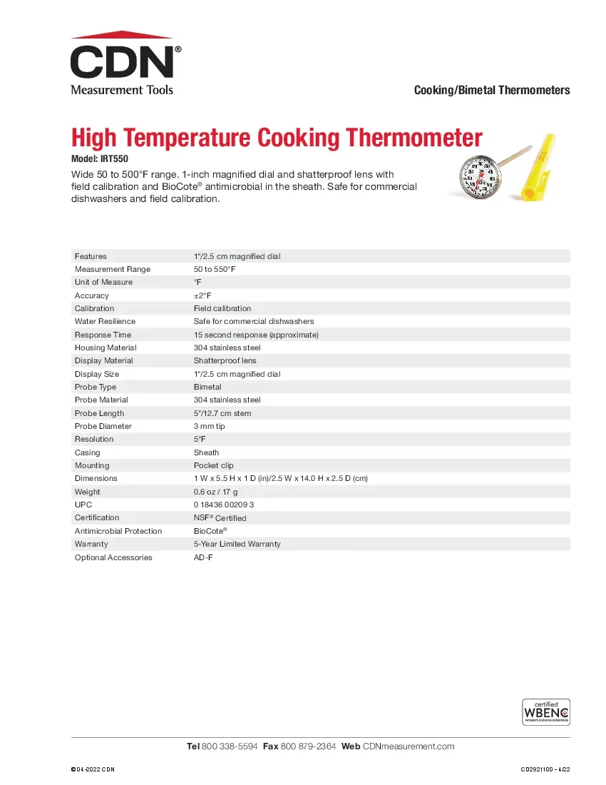 cdn-measurement-tools-irt550-thermometer-cooking-0-550f-1-in-dial-5-in-stem-260414daezjt.pdf