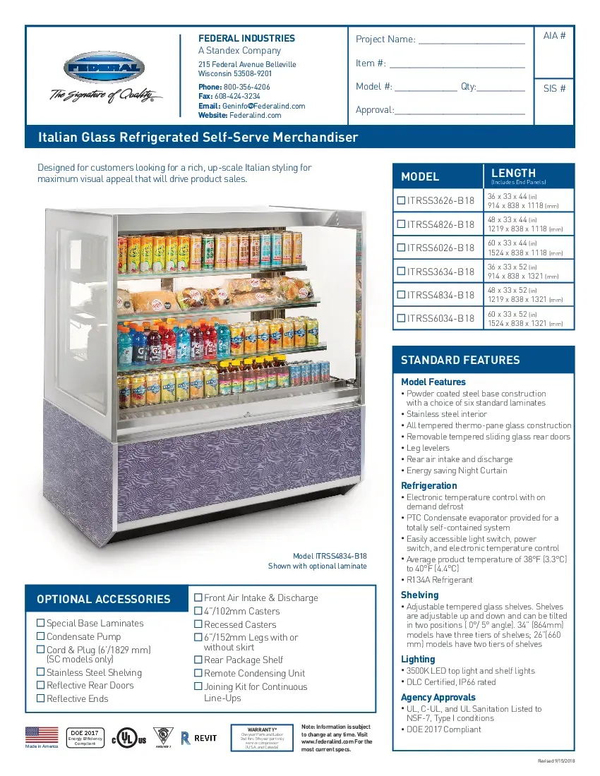 federal-industries-itrss3626-b18-display-case-refrigerated-specsheet-2604163bmcym.pdf