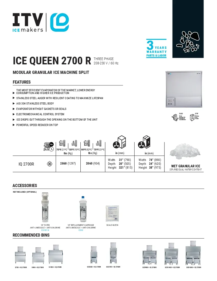 itv-ice-makers-iq-2700r-ice-maker-iq-split-low-side-remote-specsheet-260416isbyqk.pdf