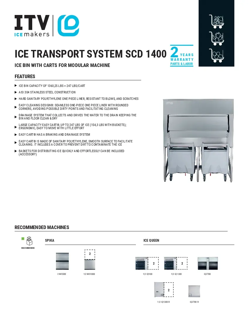 itv-ice-makers-scd-1400-ice-storage-bin-with-double-cart-specsheet-260416xs50jh.pdf