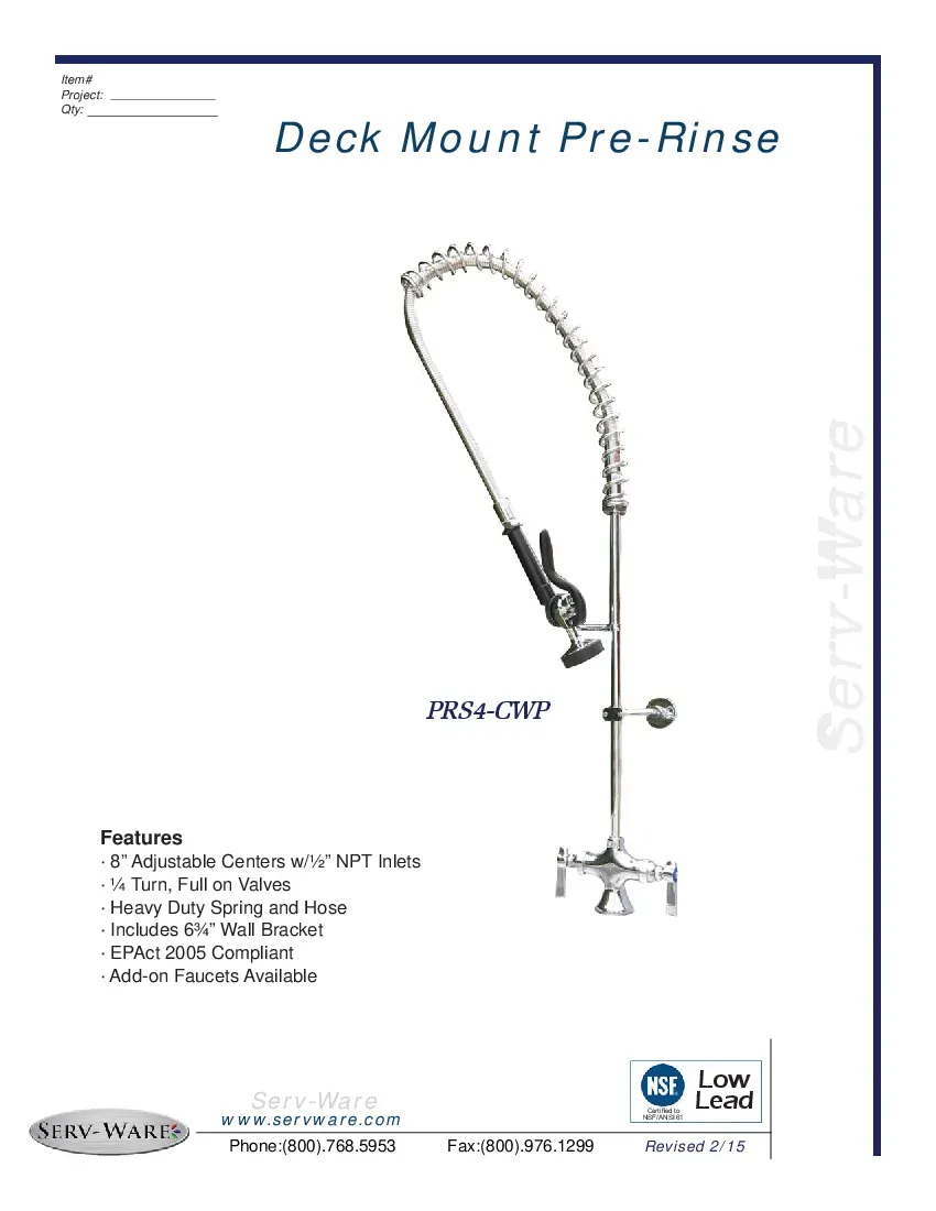 serv-ware-prs4-cwp-pre-rinse-faucet-assembly-specsheet-260504bcvvgk.pdf