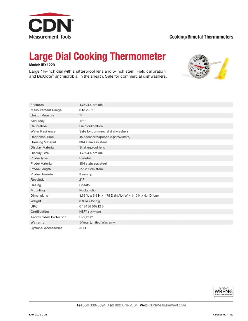 cdn-measurement-tools-irxl220-thermometer-cooking-large-dial-0-220f-1-3-4-i-260414hd14n6.pdf