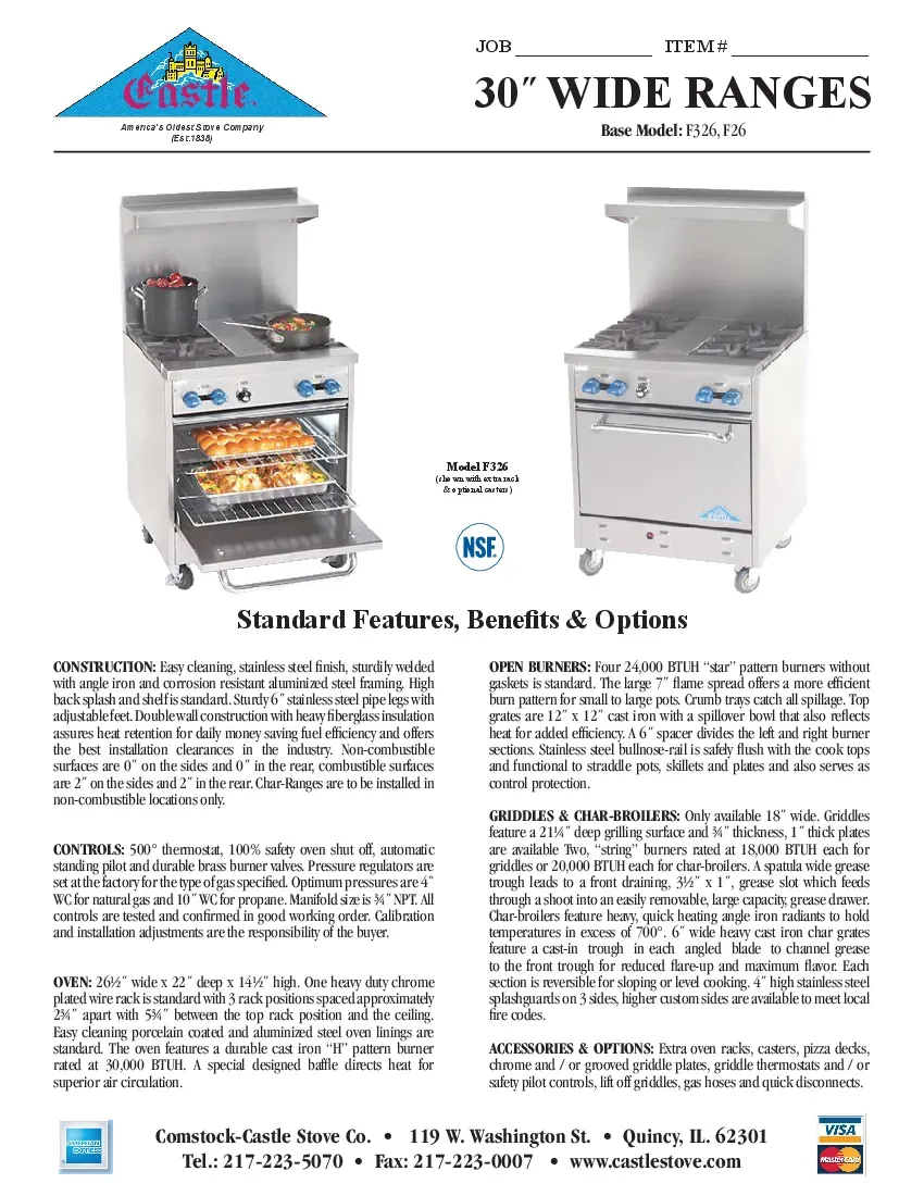 comstock-castle-f26-range-30-restaurant-gas-specsheet-260416fio9l5.pdf