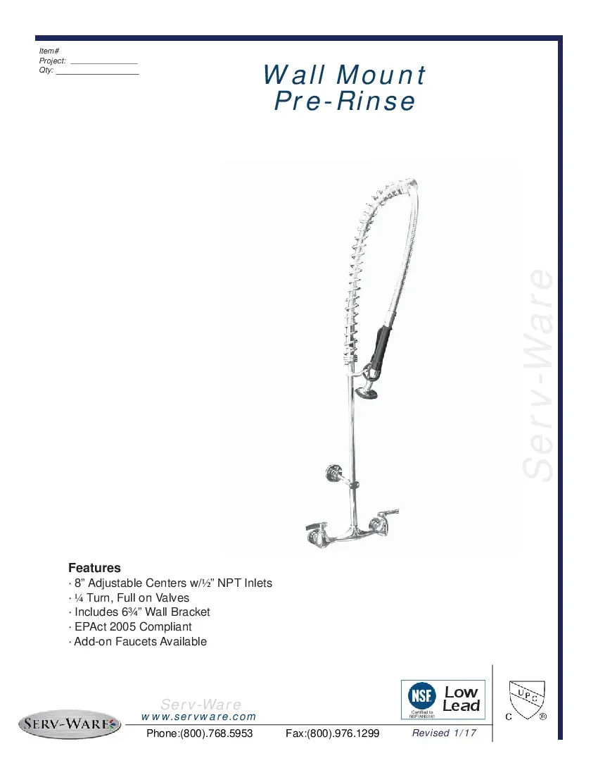 serv-ware-prw8-cwp-e-pre-rinse-faucet-assembly-specsheet-260504fnz909.pdf