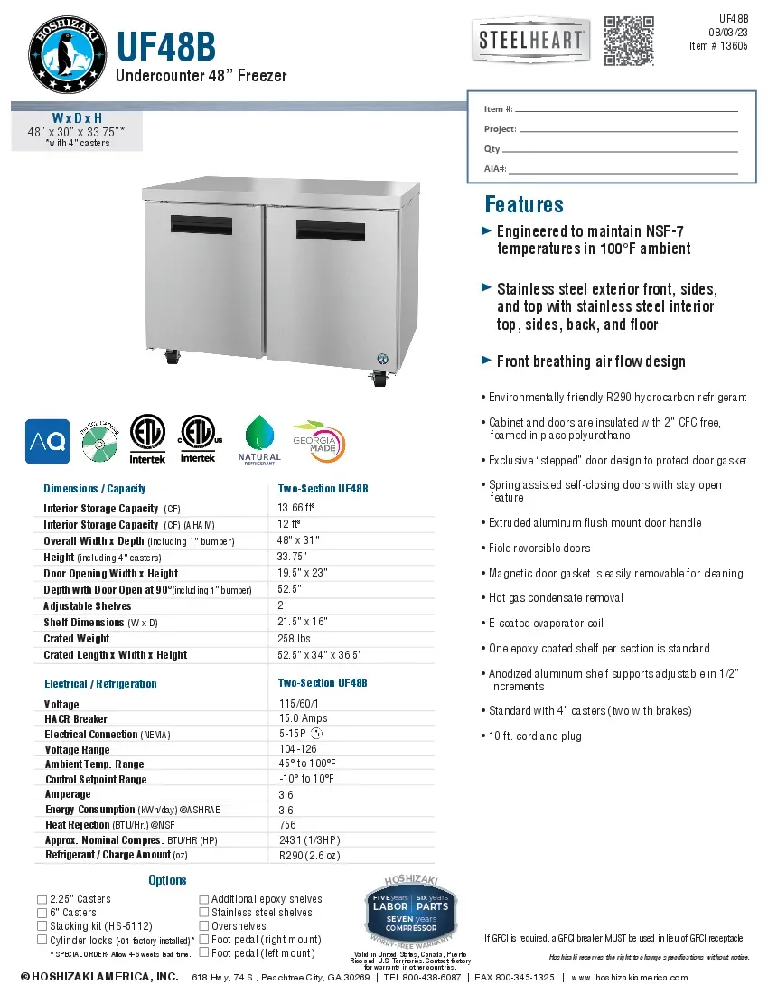 hoshizaki-uf48b-freezer-undercounter-reach-in-specsheet-260416ym7ljz.pdf