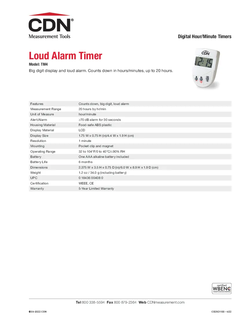 cdn-measurement-tools-tm4-timer-digital-loud-alarm-20-hours-by-hr-min-specs-260414tz8xrf.pdf
