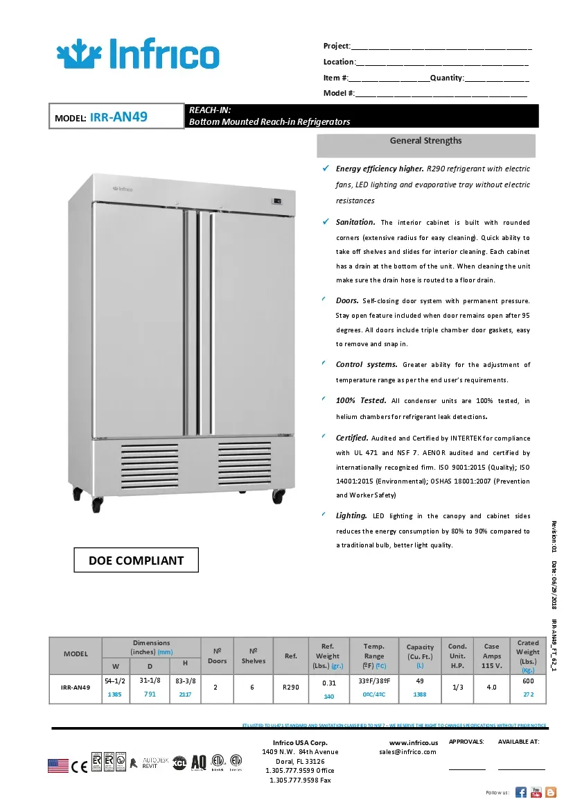 infrico-irr-an49-bottom-mounted-reach-in-refrigerators-freezers-115v-specsh-260710xgle57.pdf
