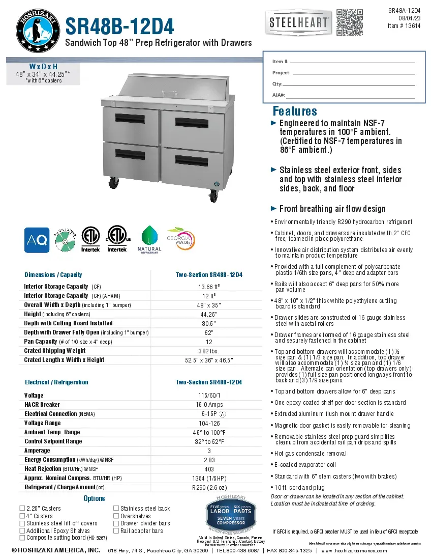 hoshizaki-sr48b-12d4-refrigerated-counter-sandwich-salad-unit-specsheet-260416ici92b.pdf