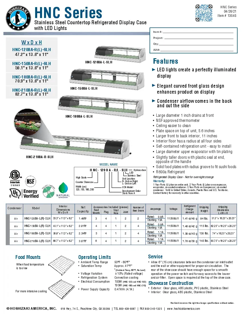 hoshizaki-hnc-210ba-l-slh-display-case-refrigerated-sushi-specsheet-26041654wl68.pdf