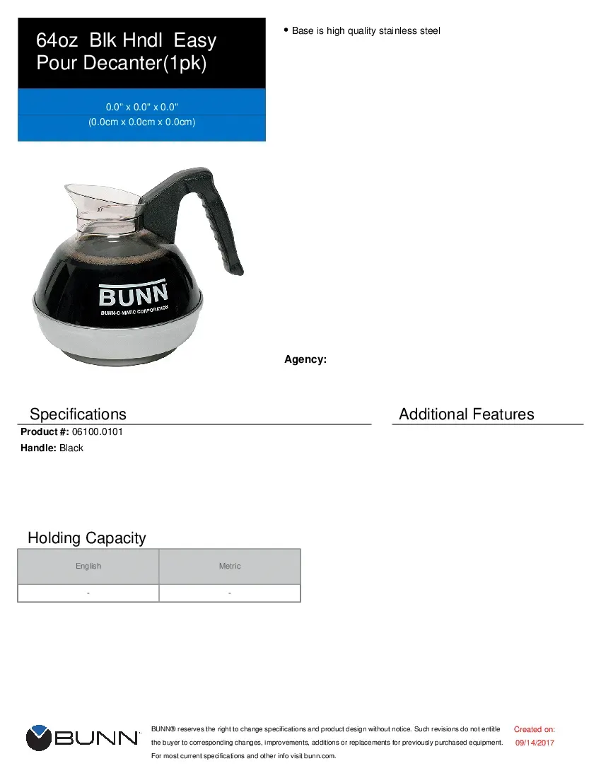 bunn-06100-0101-coffee-decanter-specsheet-260222dv13v0.pdf