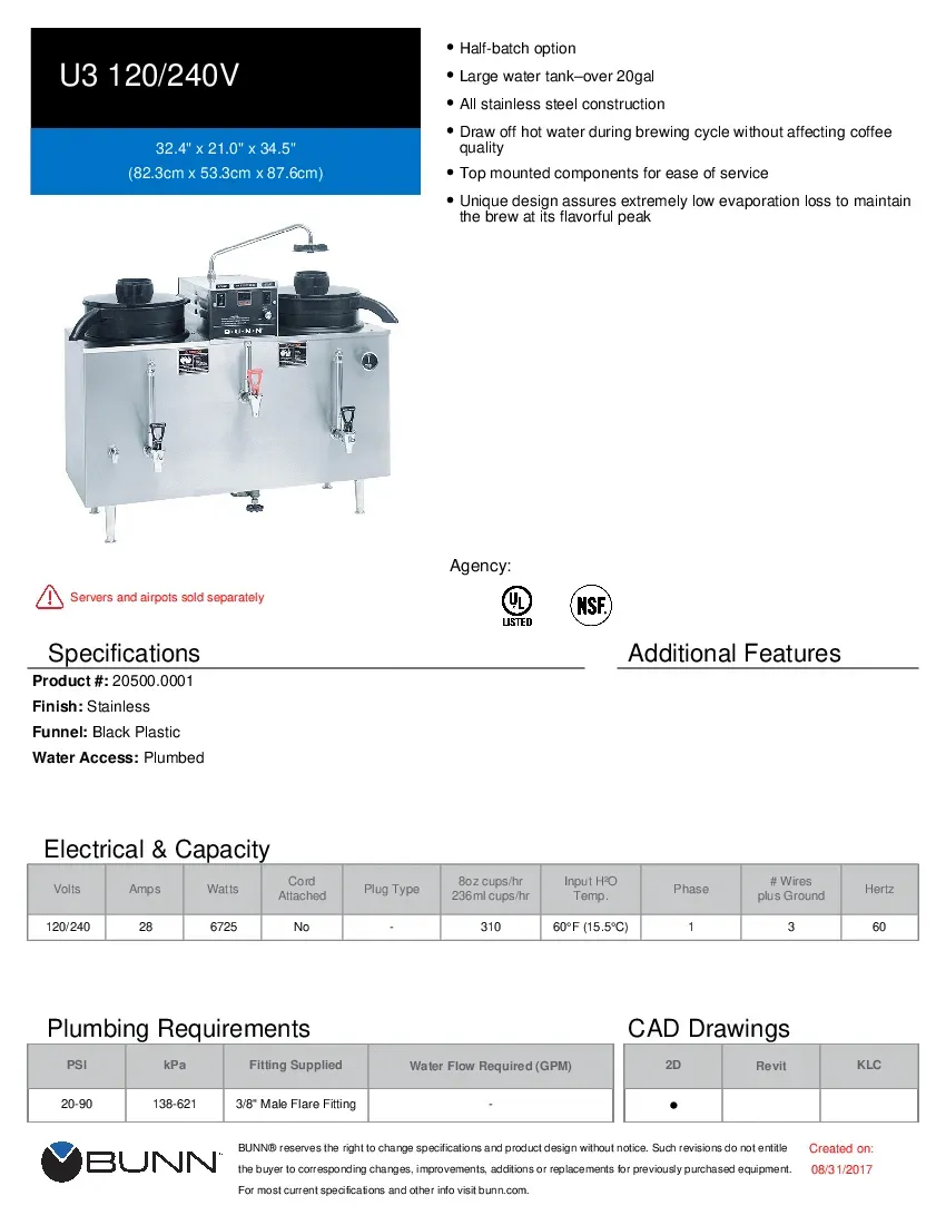 bunn-20500-0001-coffee-maker-brewer-urn-specsheet-260222bzy2qh.pdf