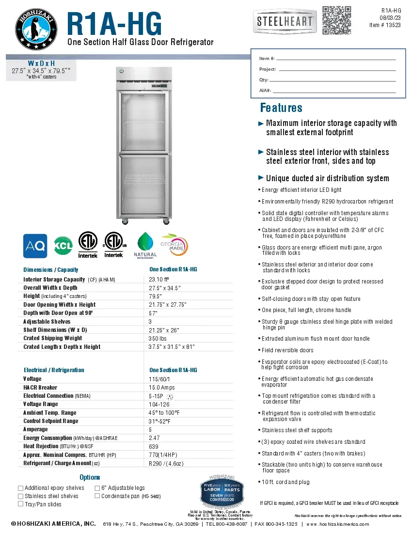 hoshizaki-r1a-hg-refrigerator-reach-in-specsheet-2604163epv99.pdf