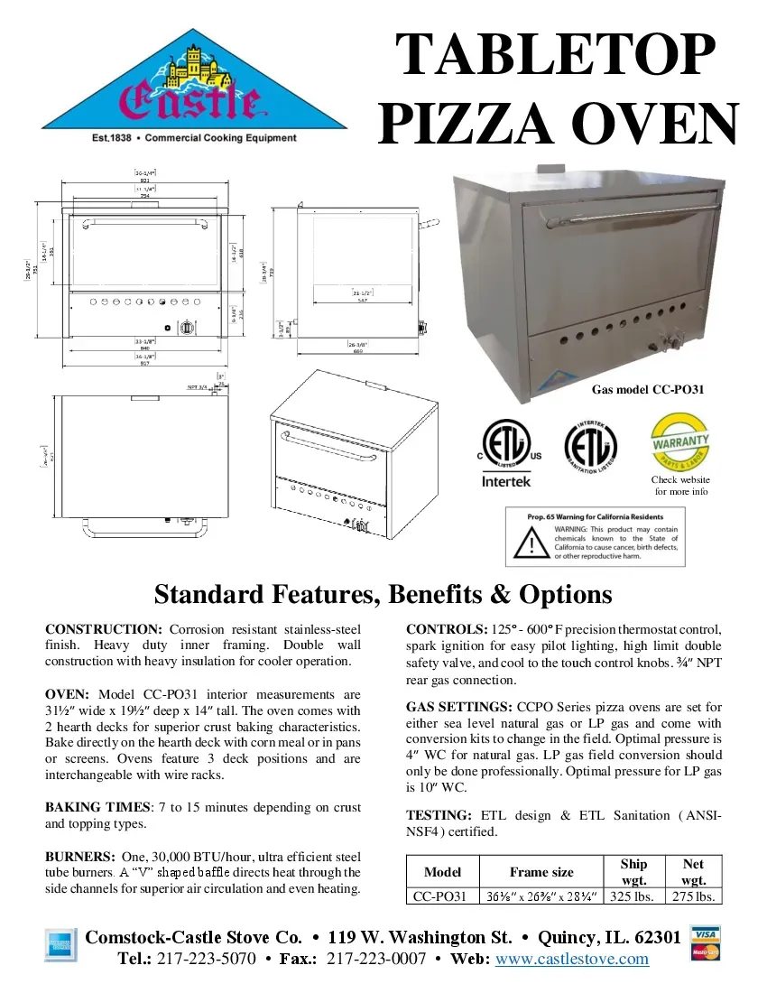 comstock-castle-cc-po31-pizza-bake-oven-countertop-gas-specsheet-260416c5a2ed.pdf