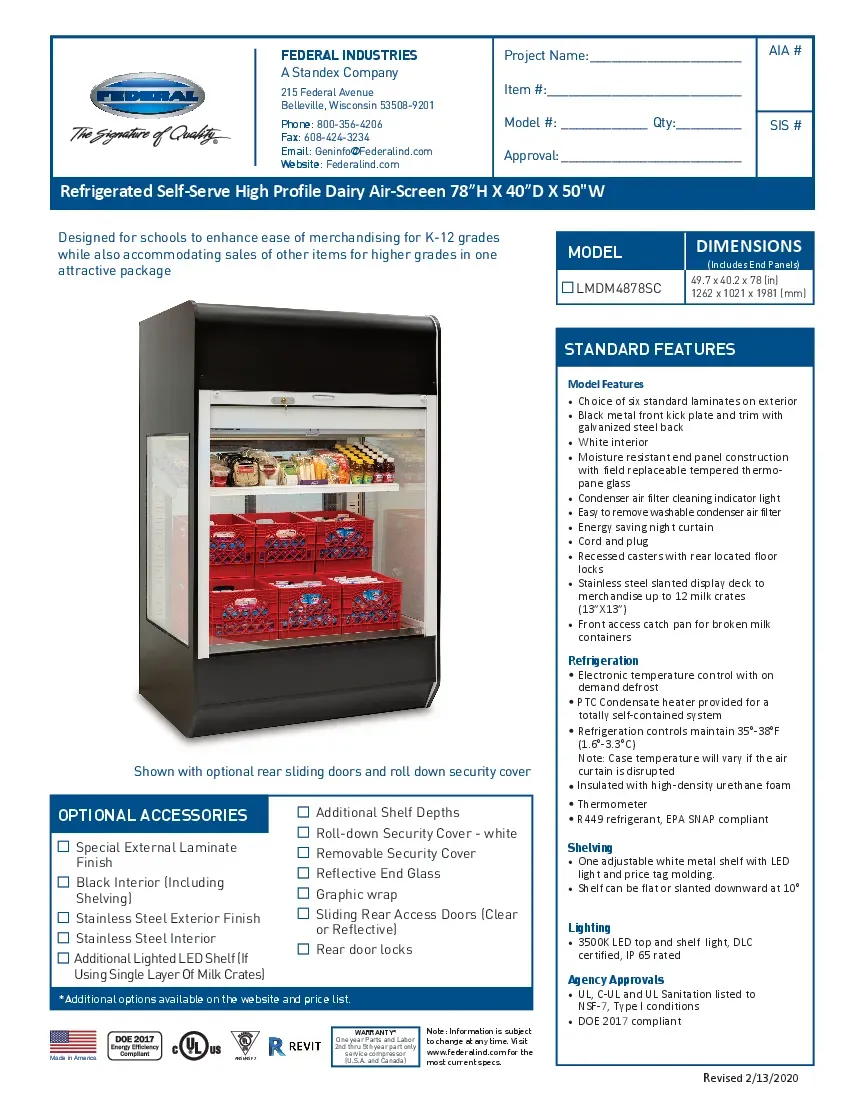 federal-industries-lmdm4878sc-high-profile-refrigerated-multipurpose-milk-m-260416bu4i80.pdf