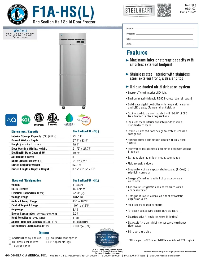 hoshizaki-f1a-hsl-freezer-reach-in-specsheet-2604165a300z.pdf