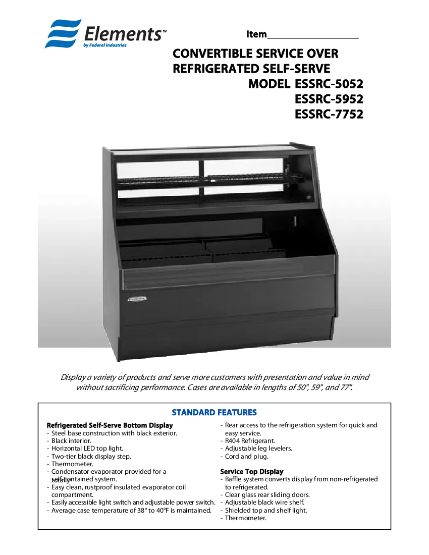federal-industries-essrc7752-display-case-refrigerated-non-refrig-specsheet-260416fwlmyc.pdf
