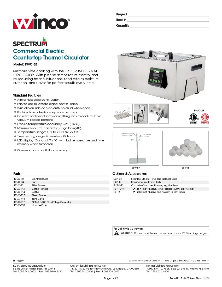 winco-esvc-28d-spectrum-electric-specsheet-2602229u8ovy.pdf
