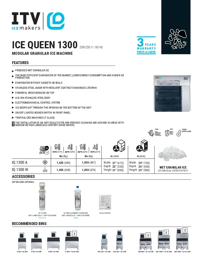 itv-ice-makers-iq-1300a-ice-maker-iq-modular-specsheet-260416xcuanj.pdf
