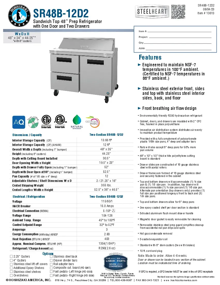 hoshizaki-sr48b-12d2-refrigerated-counter-sandwich-salad-unit-specsheet-260416cui21n.pdf