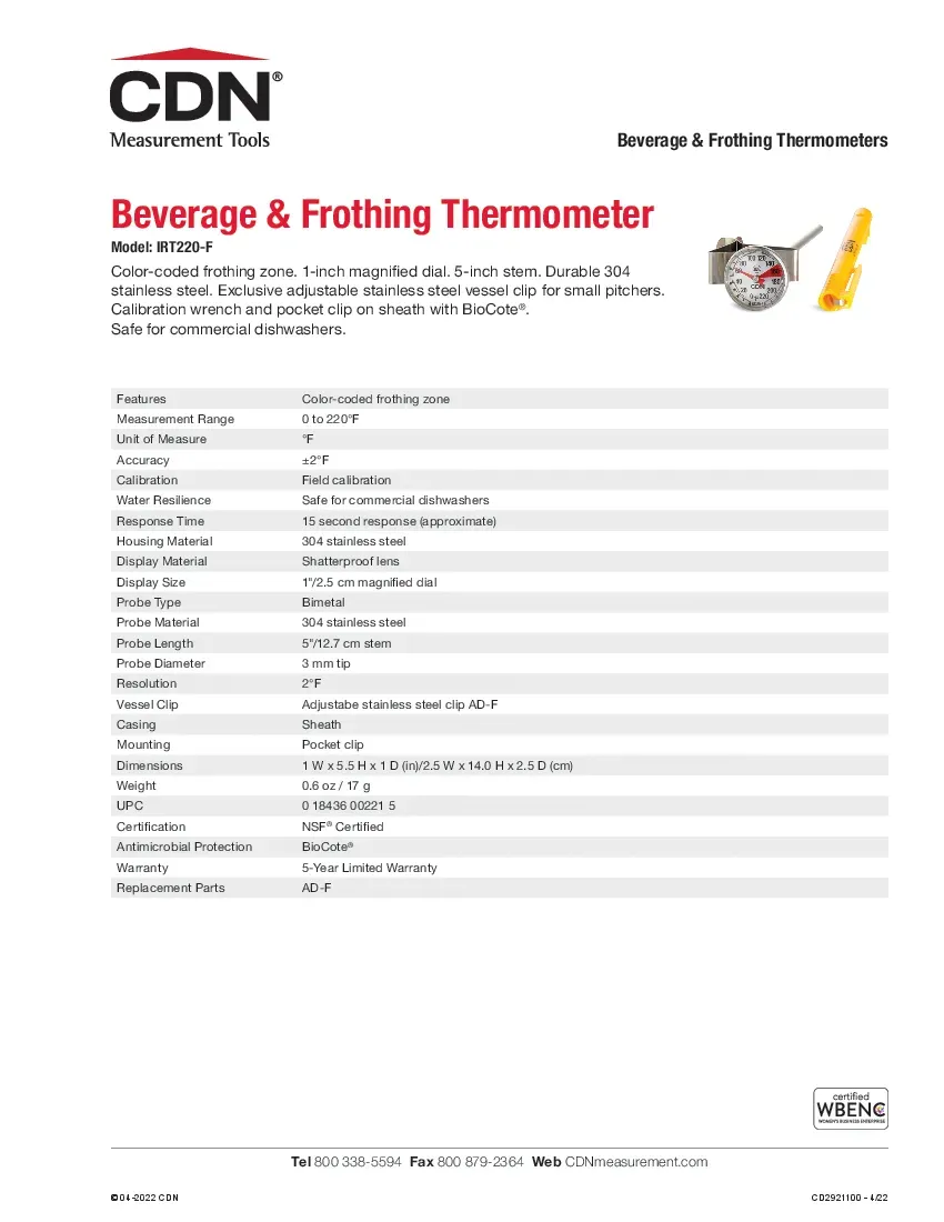 cdn-measurement-tools-irt220-f-thermometer-beverage-frothing-0-220f-1-in-di-2604147r57g0.pdf