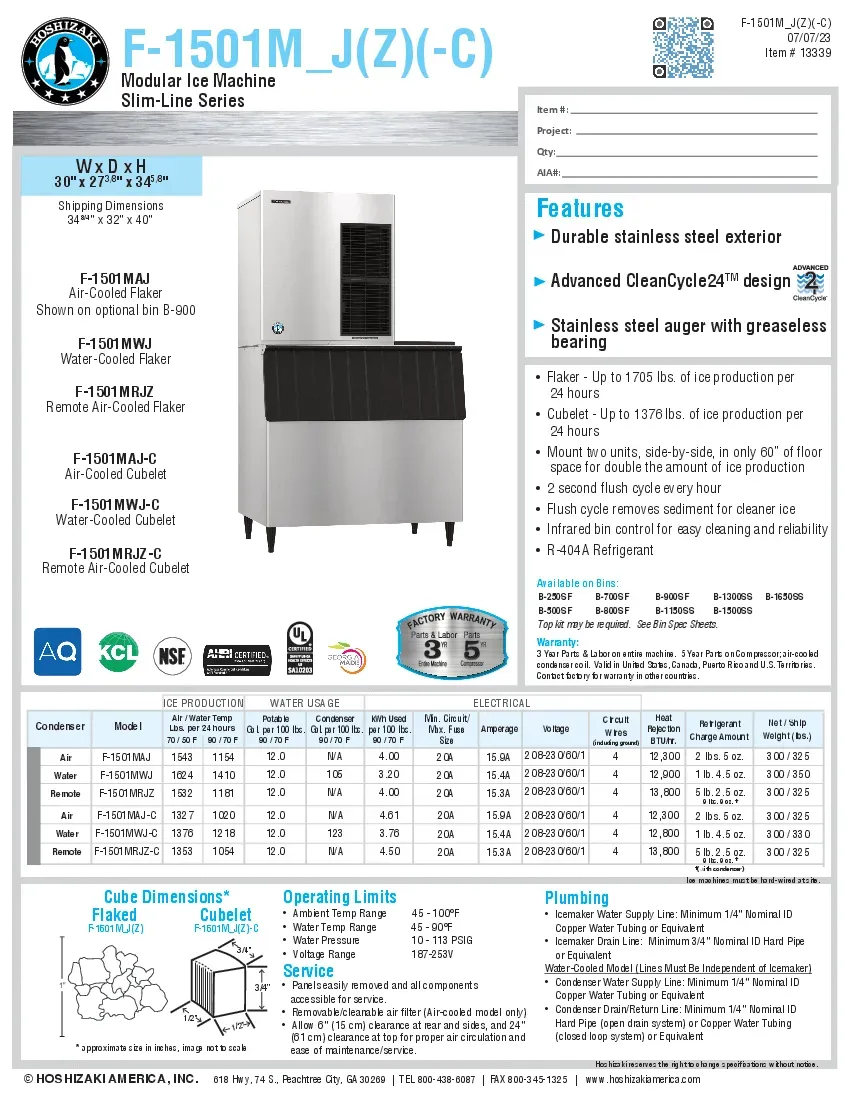 hoshizaki-f-1501maj-ice-maker-flake-style-specsheet-26041660pfmm.pdf