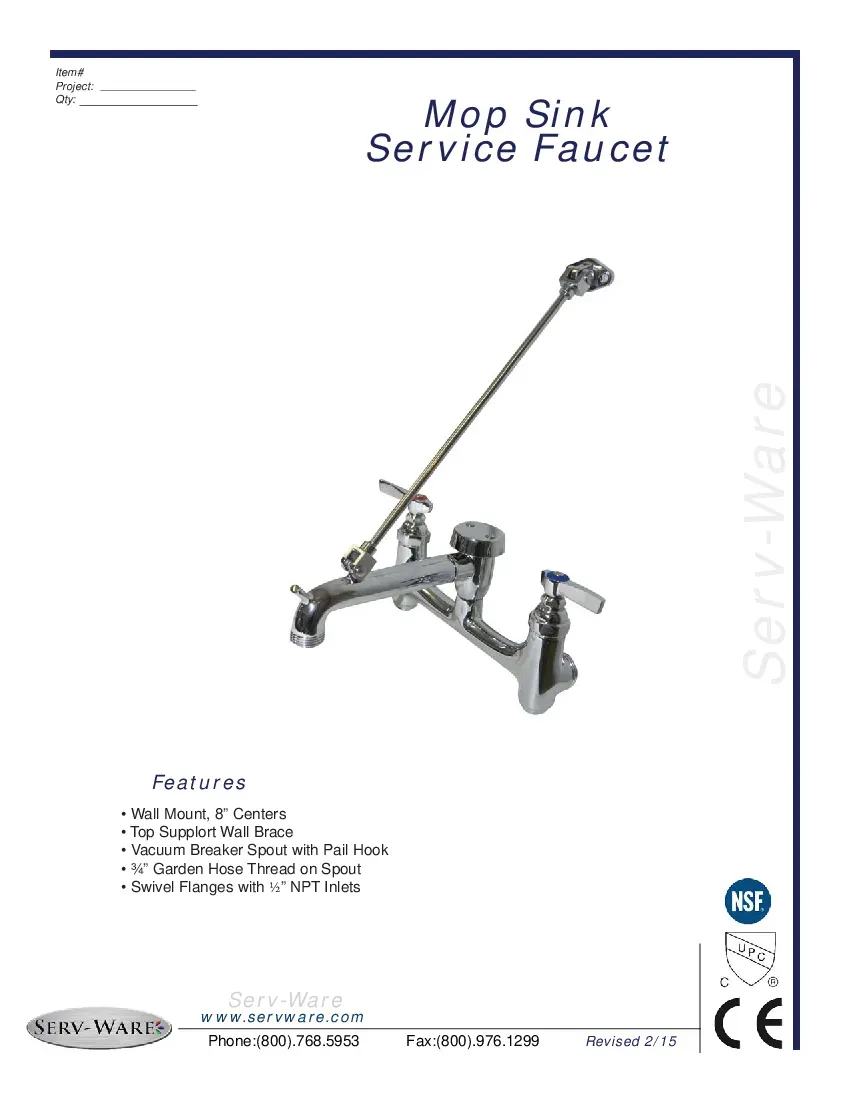 serv-ware-sf1000-faucet-service-sink-specsheet-260504byb9u1.pdf