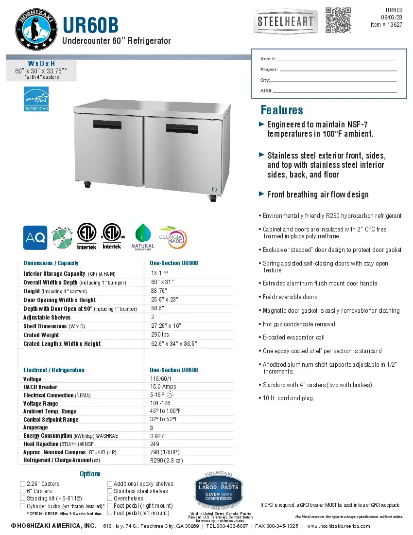 hoshizaki-ur60b-refrigerator-undercounter-reach-in-specsheet-260416j65kqc.pdf