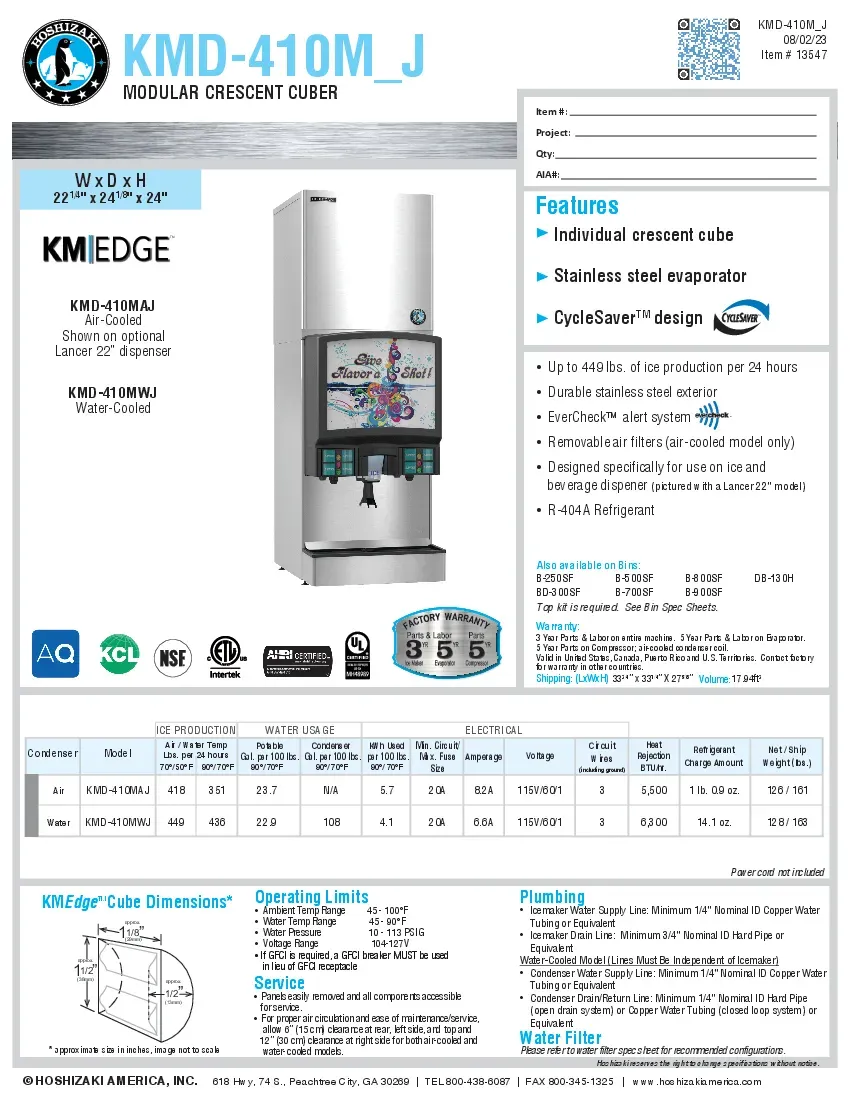 hoshizaki-kmd-410mwj-ice-maker-cube-style-specsheet-260416q05m7p.pdf