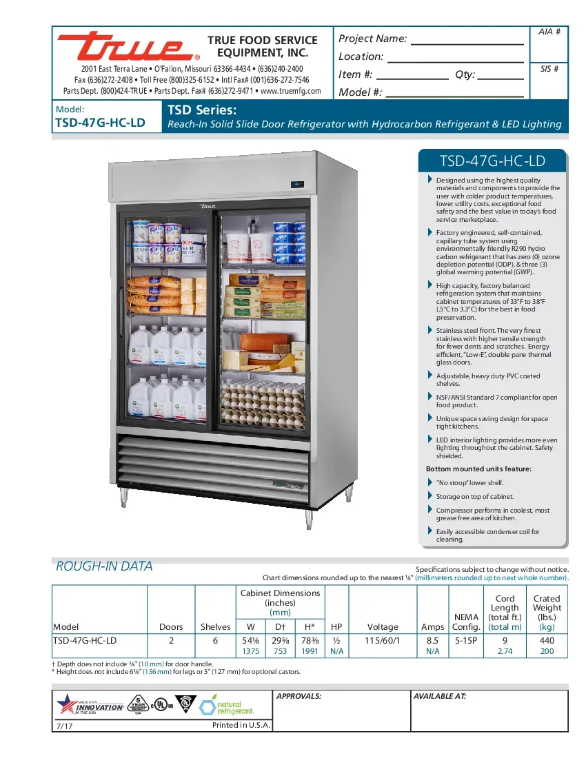 true-manufacturing-tsd-47g-hc-ld-refrigerator-reach-in-115v-specsheet-260710g6xm0a.pdf