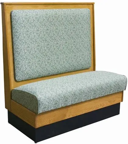 American Tables & Seating AS36-W-SS-W-GR5, Plain Back-Standard Seat, Wall Bench, 12" L