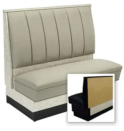 American Tables & Seating AS42-66L-W-GR5, Alex Style-Laminate, Wall Bench, 12" L