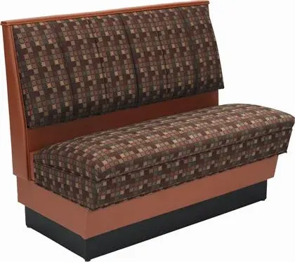 American Tables & Seating AS48-66U-D-GR6, Alex Style-Upholstered, Single Booth, 30" L