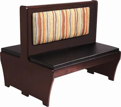 American Tables & Seating BACK-PAD-AWSD-72-GR6, Wood Platform Booth Vinyl Pad Options