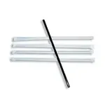 SEPG 600228SM BLACK 7.75" WRAPPED STRAW JUMBO