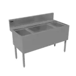 Advance Tabco , PRC-24-60LR-10, Underbar Ice Bin/Cocktail Station, Bottle Well Bin