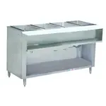 Advance Tabco WB-4G-LP-BS, Serving Counter, Hot Food, Gas