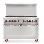 American Range , AR-12G-6B, Range, 48" Restaurant, Gas