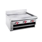 American Range ARGB-36, Griddle on Overfire Broiler, Gas, Countertop