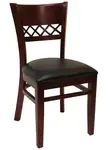 American Tables & Seating , 561-SWS, Cross Back, Wood Chair