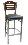 American Tables & Seating , 77CB-BS-SWS, Ladder Back, Metal Chair