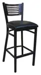American Tables & Seating , 77E-BS-BVS, Metal Chairs & Barstools, Black