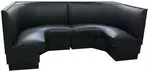 American Tables & Seating , AS-36-12-GR4, Plain Back, Single Booth, 180" L