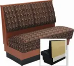 American Tables & Seating , AS48-66U-W-GR5, Alex Style-Upholstered, Wall Bench, 12" L