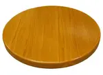 American Tables & Seating , ATR36-C/M, Resin Round Table Top, Cherry, Includes Base